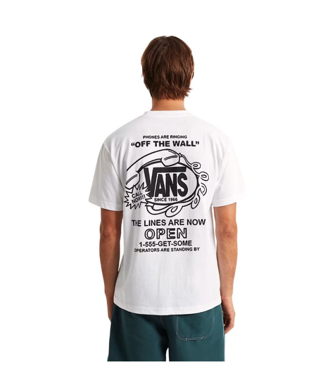 T-shirt à manches courtes Vans Hot Lines pour...