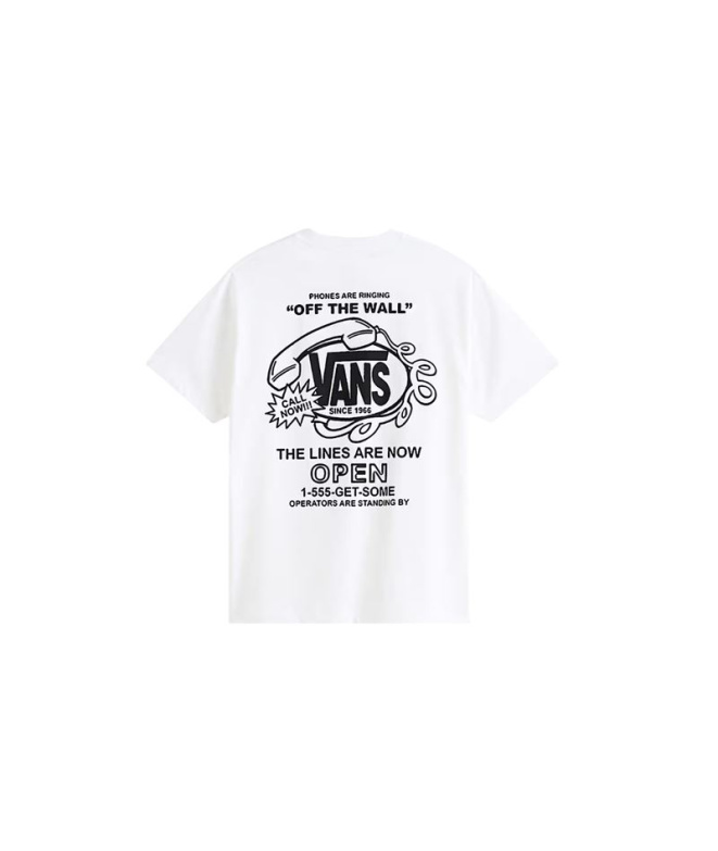 T-shirt à manches courtes Vans Hot Lines pour...
