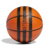 Balón de Baloncesto adidas Rubber 3 Bandas Naranja