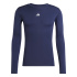 Camiseta de Fitness adidas Techfit Ls Hombre Azul Oscuro