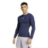 Camiseta de Fitness adidas Techfit Ls Hombre Azul Oscuro
