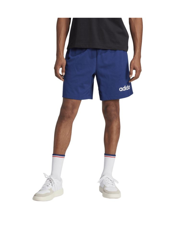 Calça Homem adidas Linear Sj Sho, azul...