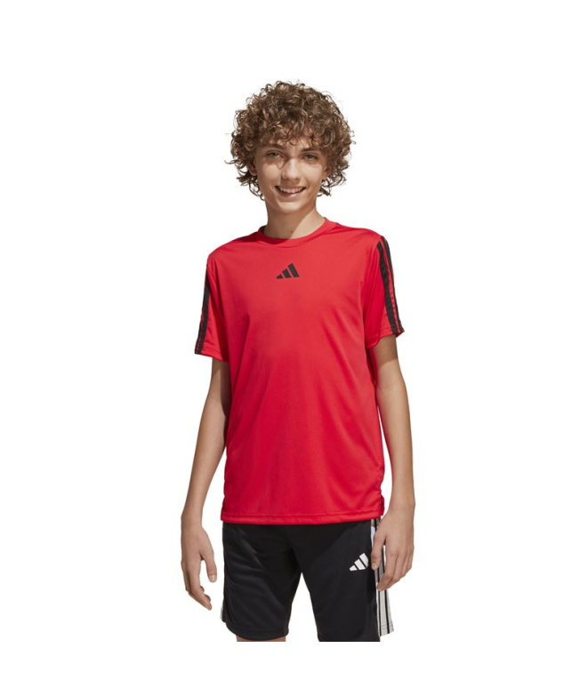 Camiseta adidas Tr-Es 3-Stripes Fitness Menino...