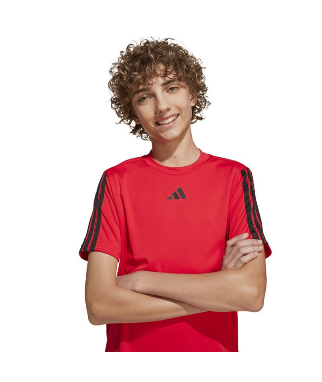 Camiseta adidas Tr-Es 3-Stripes Fitness Menino...