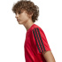 Camiseta adidas Tr-Es 3-Stripes Fitness Menino , Vermelha/Preta
