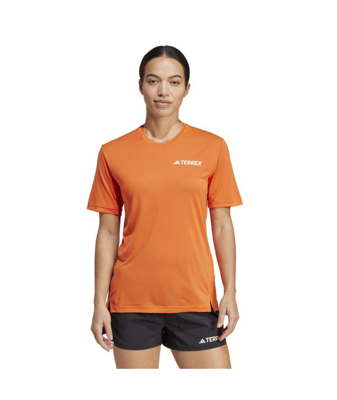 Camiseta adidas Xpr Trail Mulher Laranja