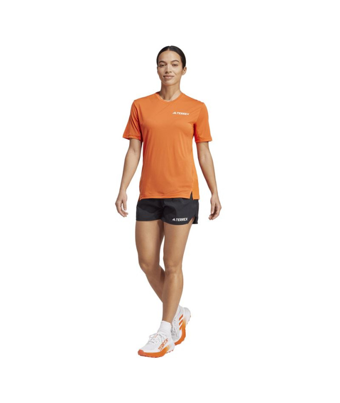 T-shirt Trail adidas Xpr Femme orange