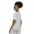 Camiseta adidas Jg 3 Bandas Bf Niña Brgrin / Blanco
