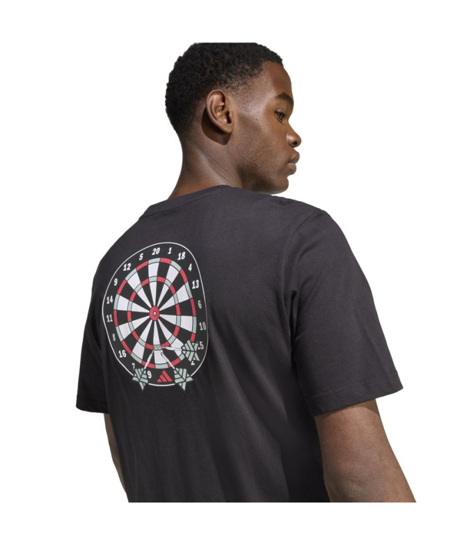 Camiseta preta Homem adidas Nov Dart