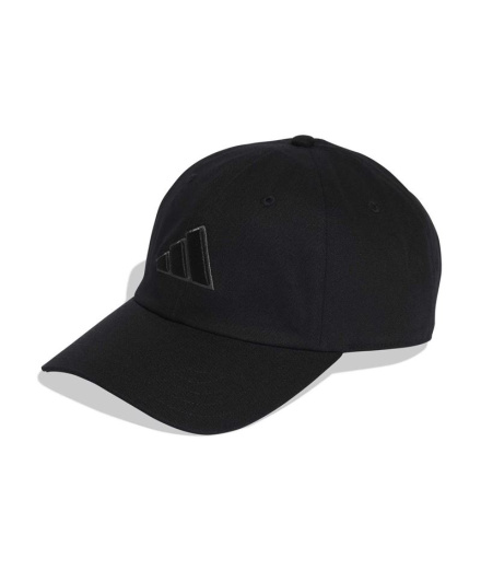Gorra adidas Dad Cap Big Log Negro/Gris