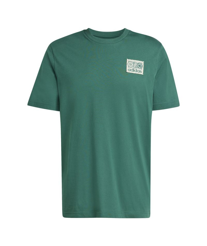 T-shirt vert adidas Mos Patch Homme