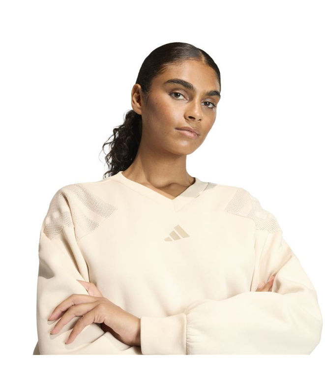 Moletom adidas Fi 3 Stripes Mt SW Mulher em...