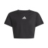 Camiseta de Fitness adidas Jg Glam Niña Negro/Plamet