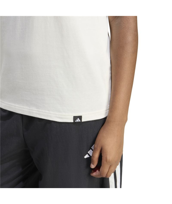 T-shirt blanc adidas College Femme