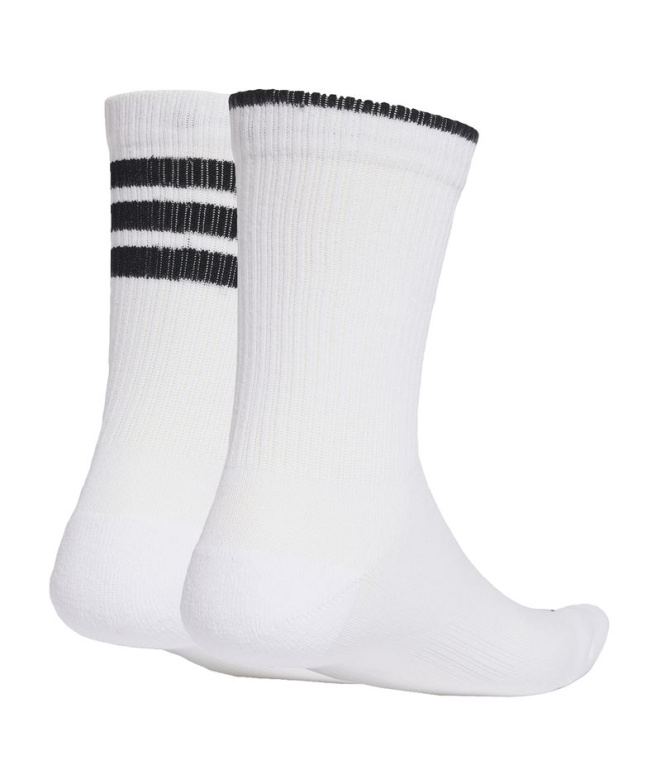Chaussettes Adidas Stadium 2P Blanc/Noir/Noir