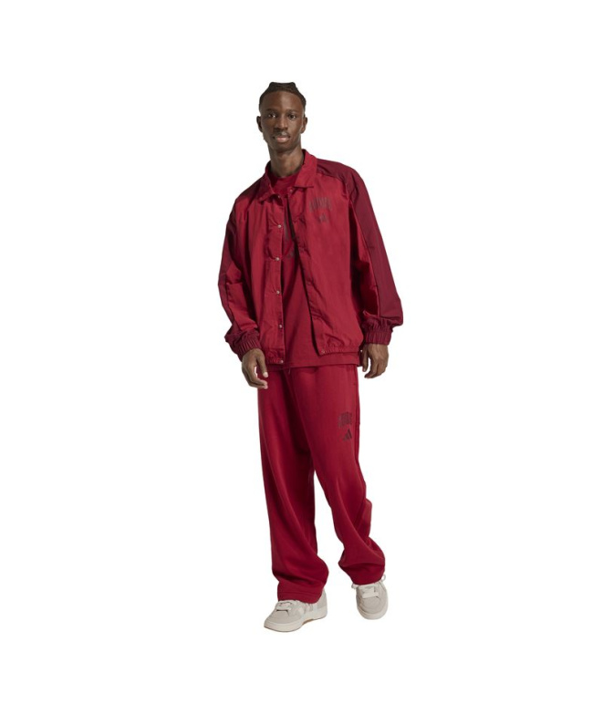 Calça vermelhas Homem adidas Collegiate