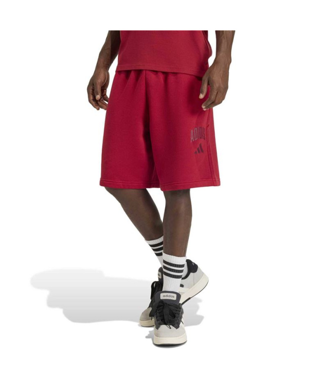 Calça Homem adidas Collegiate Sh Maract/Buruni