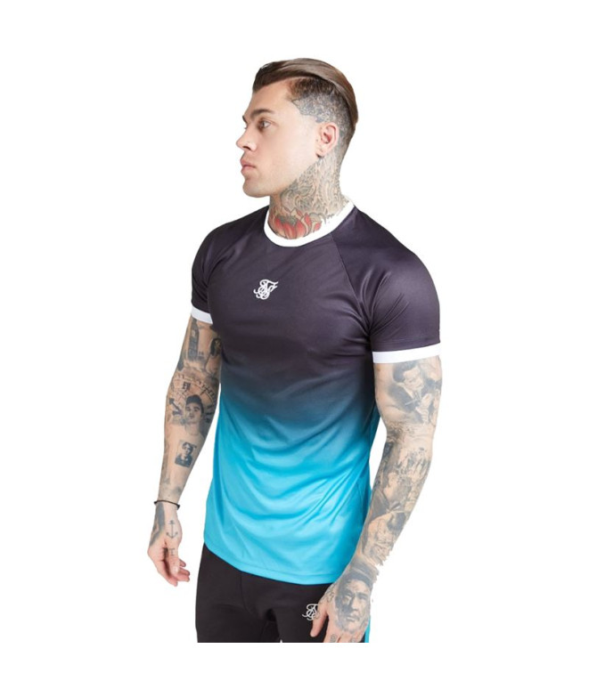 Siksilk - T-shirt raglan pour homme droit