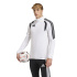 Casaco Futebol Homem adidas Tiro26L TR Top branca/preta/preta