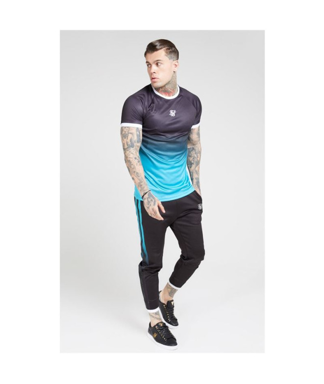 Siksilk - T-shirt raglan pour homme droit