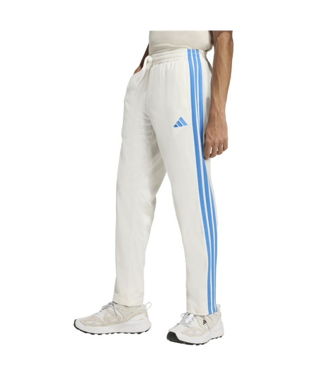 Calça Homem adidas 3Stripes TR Oh branca/azul