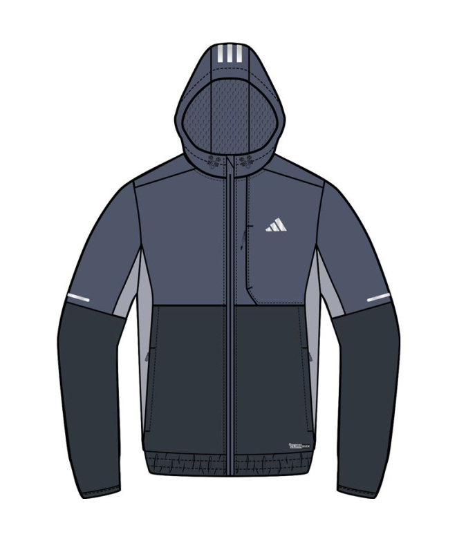 Jaqueta corta-vento adidas Woven Cl Homem azul...