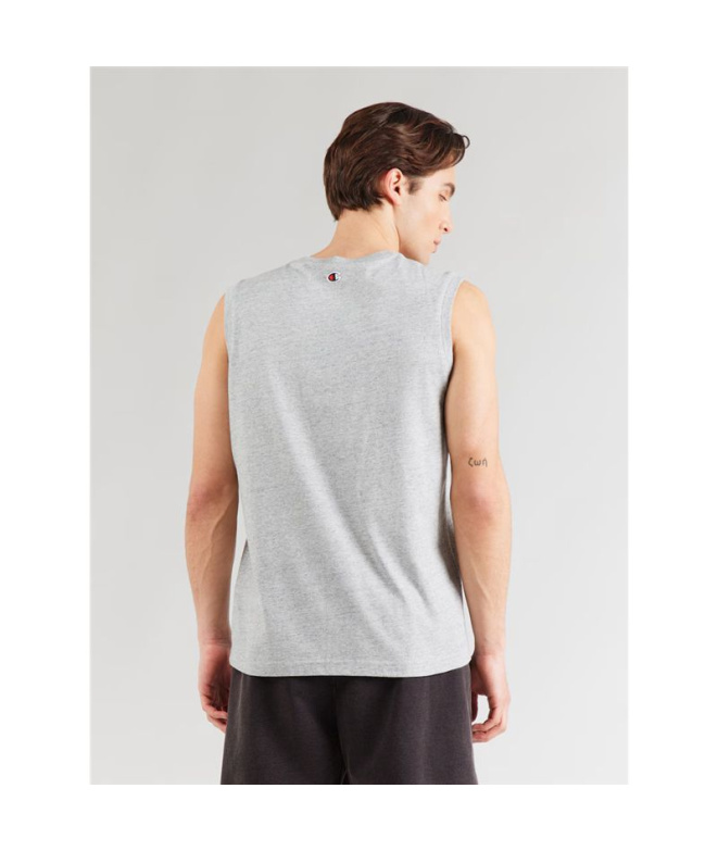 Camiseta Champion Sl Tee Hombre Gris