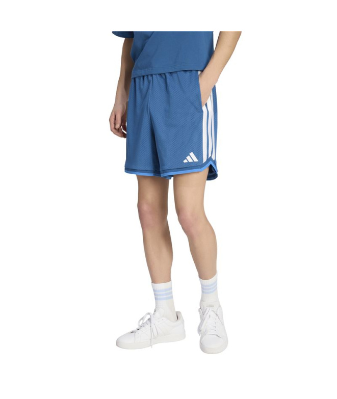 Pantalons adidas Sta Seas Sho Homme bleu/blanc