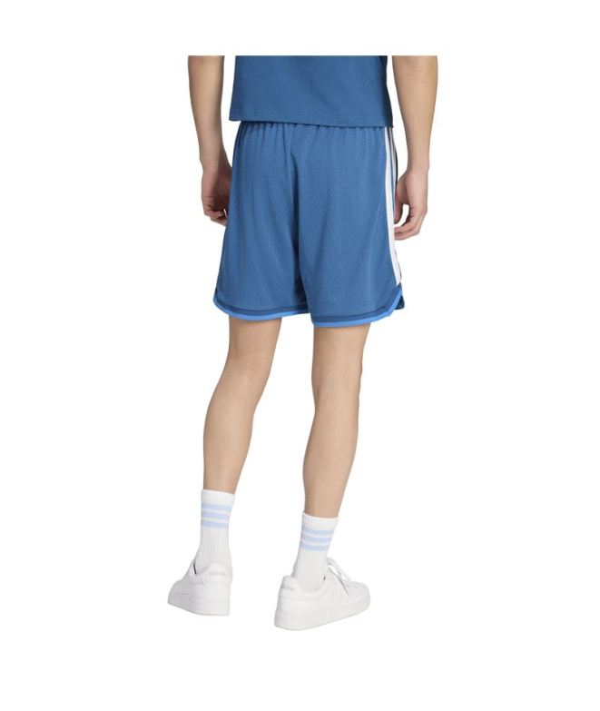 Calça adidas Sta Seas Sho Homem Azul/Branco