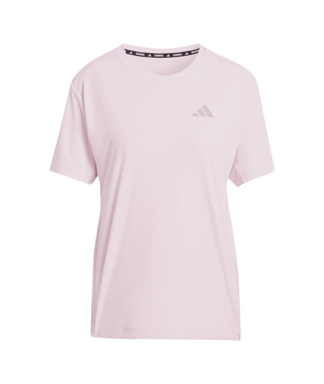 Camisa Running Mulher adidas Run Esses rosa