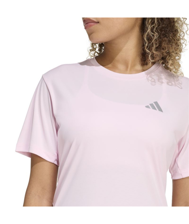 Chemise Running adidas Run Ess Femme rose