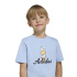 T-shirt bleu adidas Lk Food Enfant