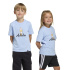 T-shirt bleu adidas Lk Food Enfant