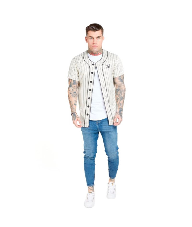 T-shirt Siksilk Original Baseball Man T-Shirt