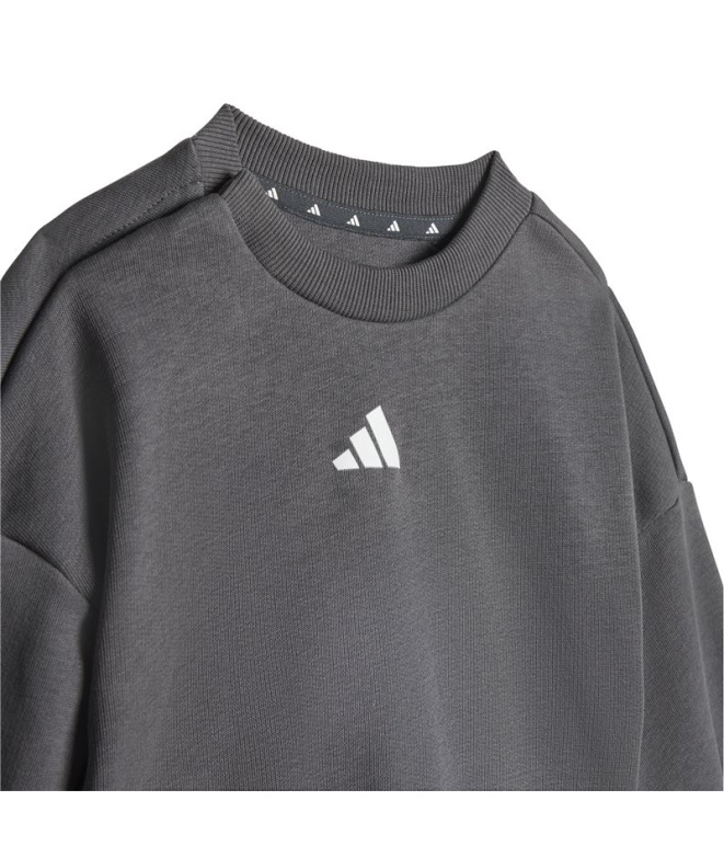 Set adidas Inf Swtp Enfant Gris Ensemble Blanc