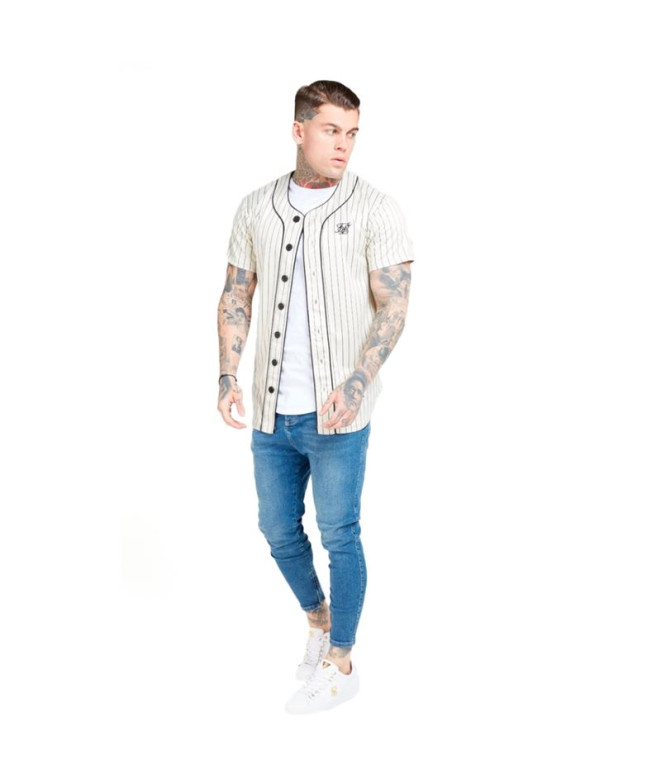 T-shirt Siksilk Original Baseball Man T-Shirt