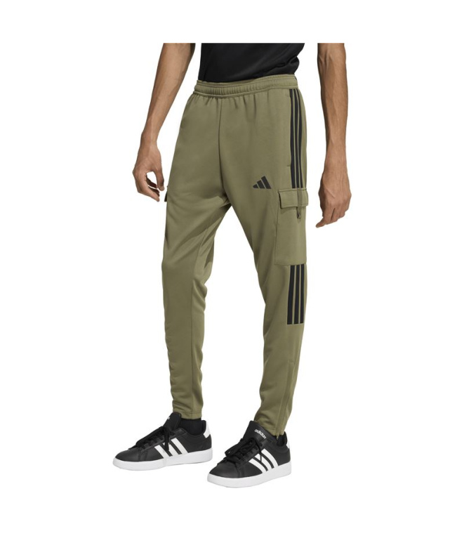 Calça cargo adidas Tiro P Verde Oliva/Preta