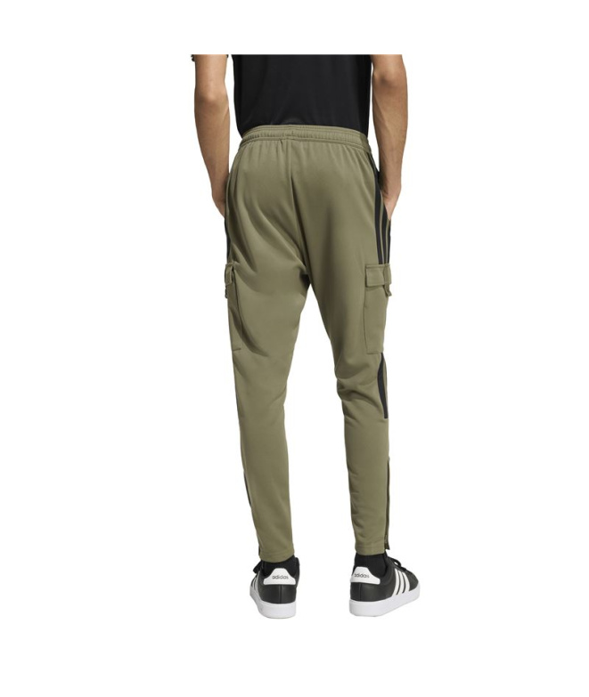 Calça cargo adidas Tiro P Verde Oliva/Preta