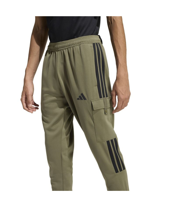 Calça cargo adidas Tiro P Verde Oliva/Preta