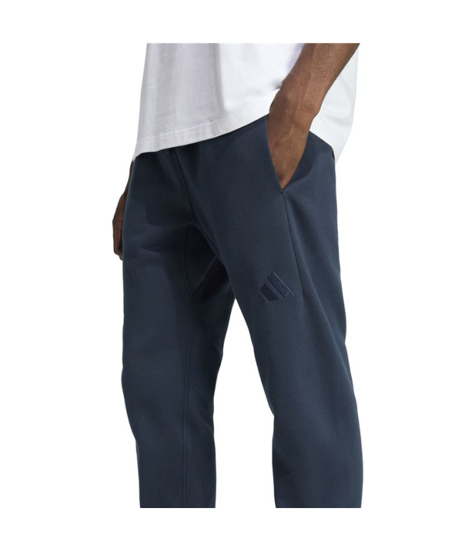 Pantalons adidas Homme homme, taille A, bleu foncé