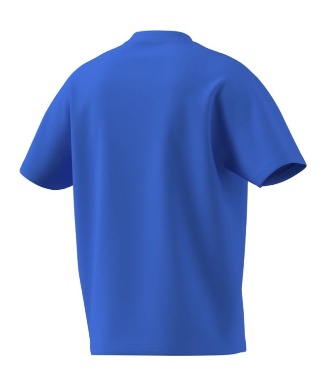 Camiseta azul Homem adidas tamanho A