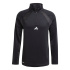 Sudadera de Fitness adidas Tech App 1/4 Z Hombre Negro/Carbon