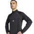 Sudadera de Fitness adidas Tech App 1/4 Z Hombre Negro/Carbon