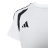 Camiseta Futebol Infantil adidas Tiro26L SW branca/preta