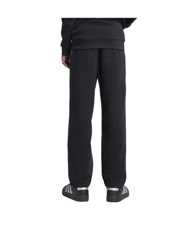 Pantalons Enfant adidas Clgt Fl Noir/Blanc