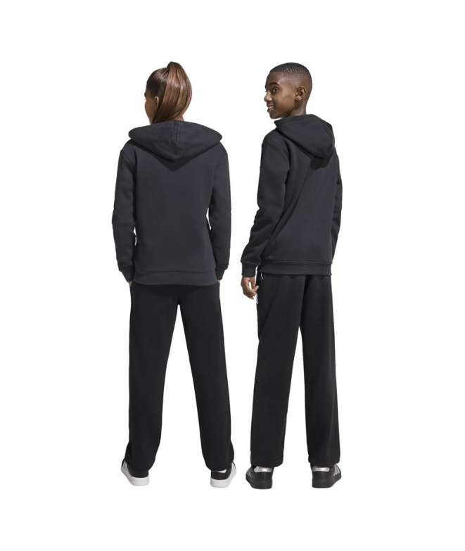 Calça Infantil adidas Clgt FL pretas/brancas