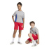 Calça Infantil adidas Clgt Fl Sho vermelhas/brancas