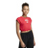 Camiseta adidas Jg Clgt Niña Granate/Blanco