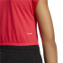 Camiseta adidas Jg Clgt Niña Granate/Blanco