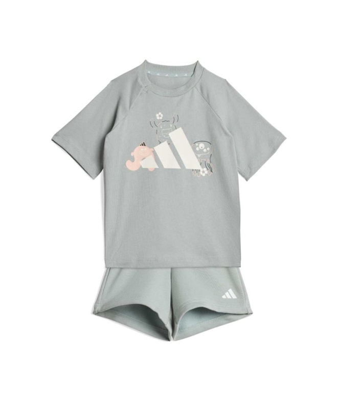 Set Ensemble Trnstr Enfant Sama adidas Blanc